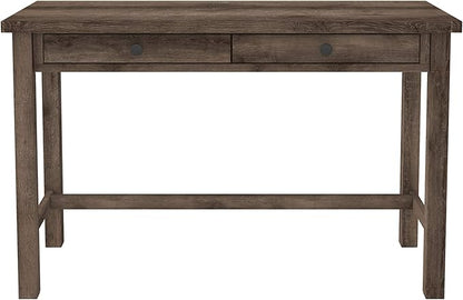 Signature Design by Ashley Arlenbry Farmhouse 47" Home Office Desk, Weathered Oak Gray