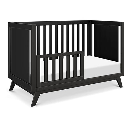 DaVinci Otto 3-in-1 Convertible Crib in Ebony, GREENGUARD Gold Certified