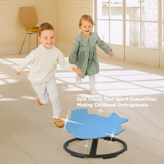 Sensory Spinning Chair for Kids Autism, Kids Swivel Chair Sensory Autism, Sit and Spin for Kids, Therapy Centers Sensory Room Items