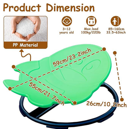 Kids Sensory Spinning Chair, Autism Kids Swivel Chair, Kids Sit and Spin Chair Sensory Toy, Improve Physical Coordination Wobble Chair for Kids, Kids Sensory Equipment for Boys Girls