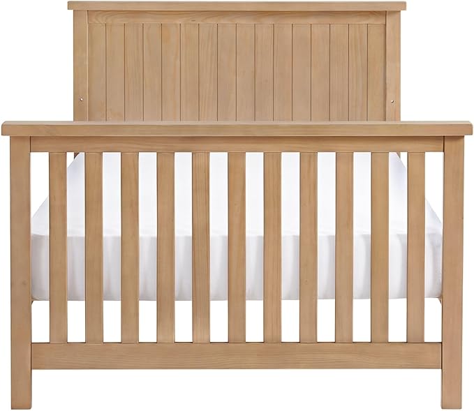 Everlee Crib to Full-Size Bed Conversion Kit, Honey Wood