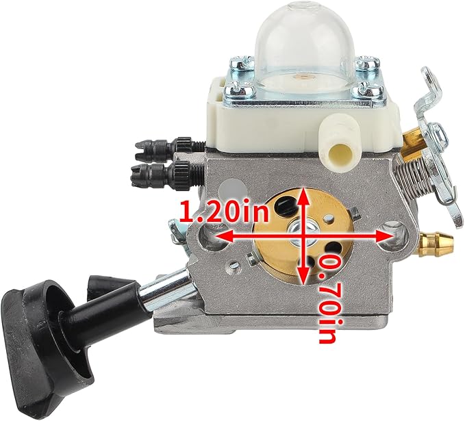 BG86 Carburetor for Stihl BG86 BG86C SH86 SH86C BG86CE BG86Z replace for 4241 120 0616, 4241 120 0607, 4241 120 0600, for Zama C1M-S261B, C1M-S261C with Muffler Stub Spark Arrestor w/Screen
