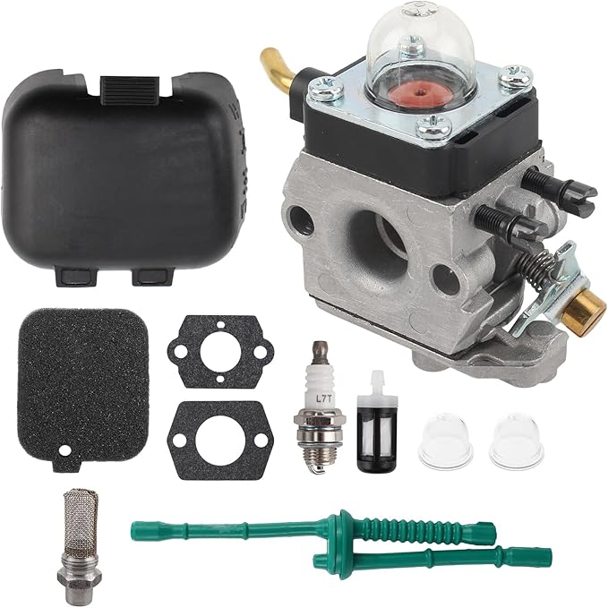 4229-120-0604 Carburetor with 4229-141-0501 Air Filter Cover Stub Spark Arrestor for Stihl BG45 BG55 BG56 BG65 BG85 BG86 BR200 SH85 SH86 SH55 SH56 Blowers