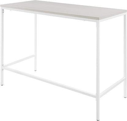OSP Home Furnishings Contempo 42-Inch Desk, White