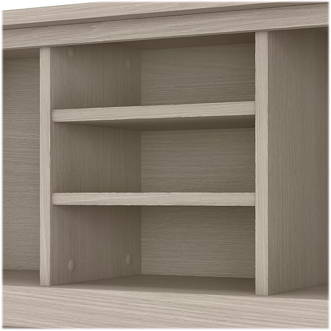 Bush Furniture Somerset 72W Desk Hutch in Sand Oak