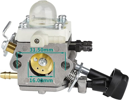 BG86 Carburetor for Stihl BG86C Blower SH86 Carburetor replace for Zama C1M-S261B, 4241 120 0616 with HD2 Air Filter BG86 Blower Parts