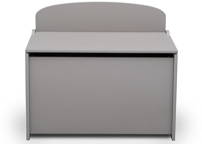 Delta Children MySize Deluxe Toy Box, Grey