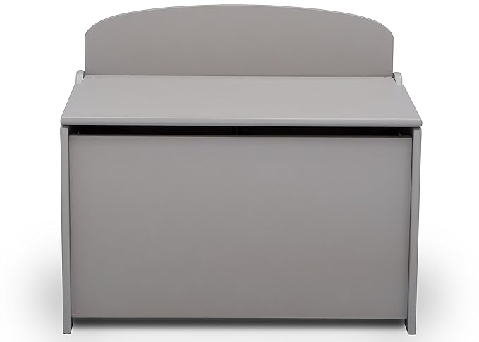Delta Children MySize Deluxe Toy Box and GapKids Deluxe Toy Organizer with 9 Bins - Navy/Natural