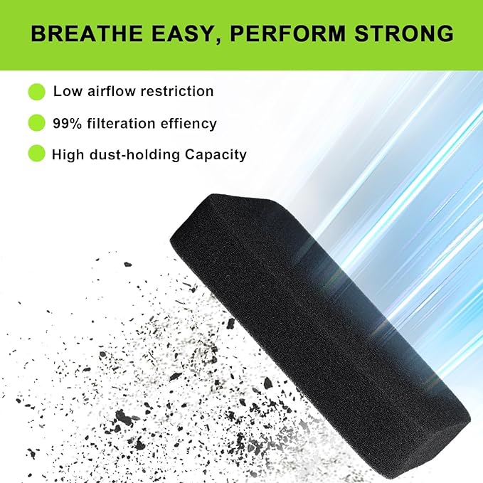 150BT Air Filter for Husqvarna 350BT 150 BT 560BTS 350BF 560BFS Replace 502844401 RedMax EBZ8500 EBZ6500 EBZ5150 EBZ5100 EBZ5100RH EBZ6500RH EBZ5100Q EBZ5150RH Backpack Blower with Fuel Filter