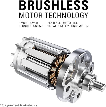 Greenworks 80V (170 MPH / 730 CFM / 75+ Compatible Tools) Cordless Brushless Axial Leaf Blower, Tool Only, 80 Volts