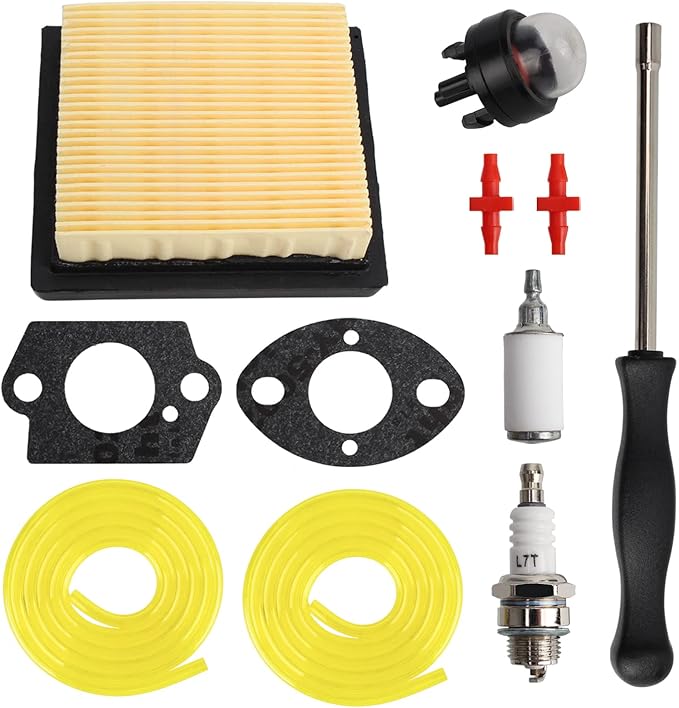 BP42 Carburetor 308054079 308054093 WT-1086 w/Air Filter 900777005 for Ryobi RY08420A RY08420 Backpack Blower 530069247 Carb Tune Up Kit Air Filter Adjustment Tool