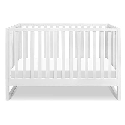 Davinci Hunter 3-in-1 Convertible Crib, White, Easy Assemble, Greenguard Gold Certified