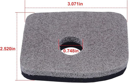 3 Pack 4241 120 1800 Air Filter for STIHL BG56 BG66C BG86 SH56C SH86 SH86C Leaf Blowers