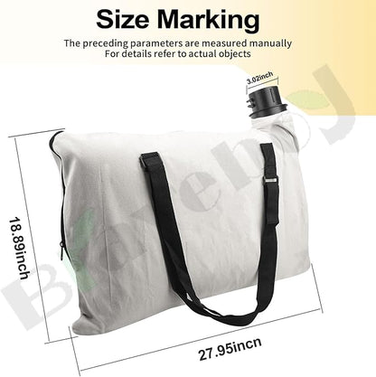 BV-005 610004-01 Shoulder Bag - by Braveboy, Compatible with Black & Decker 614000401 BV2500 BV4000 Leaf Blower - Replacement BV-005 Collection Bag (1)