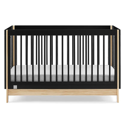 GAP babyGap Tate 4-in-1 Convertible Crib - Greenguard Gold Certified, Ebony/Natural