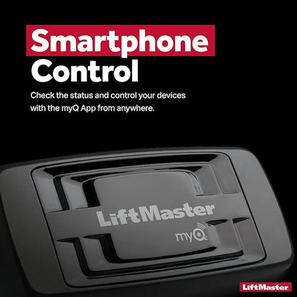 LiftMaster 828LM - Internet Gateway - Only Works with LiftMaster Security+ 2.0 Garage Door Openers - Smart Control for MyQ-Enabled Devices Including Garage Door Openers & Gate Operators