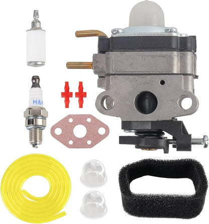 Carbhub TBP6160 TB4BP TB4BPEC 753-05676A Carburetor for Troy-Bilt TB4BP (41AR4BPG966) TBP6160 TB4BPEC Backpack Blower 753-05676A Carburetor with Air Fuel Filter