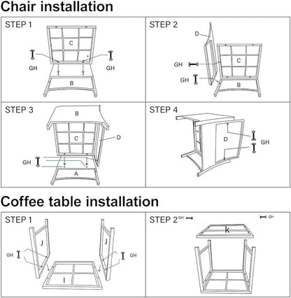 Pamapic 5 Pieces Wicker Patio Furniture Set Outdoor Patio Chairs with Ottomans Conversation Furniture with coffetable for Poorside Garden Balcony(Beige)