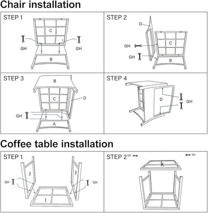 Pamapic 5 Pieces Wicker Patio Furniture Set Outdoor Patio Chairs with Ottomans Conversation Furniture with coffetable for Poorside Garden Balcony(Purple Cushion + Grey Ratten)…