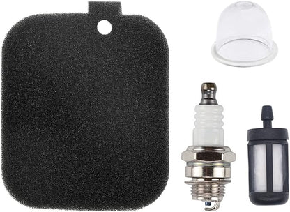 BG55 Air Filter with Fuel Filter Spark Plug Primer Bulb Tune up Kit for Stihl Blower BG45 BG46 BG55 BG65 BG85 SH55 SH85 BR45C Replaces 4229 120 1800