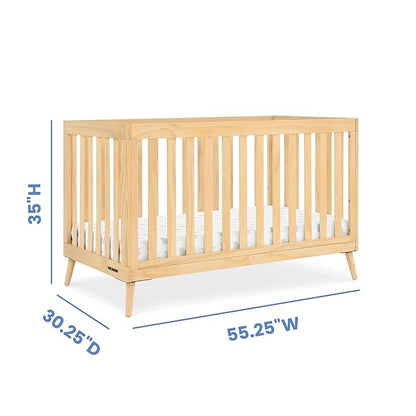 Delta Children Essex 4-in-1 Convertible Crib, Natural