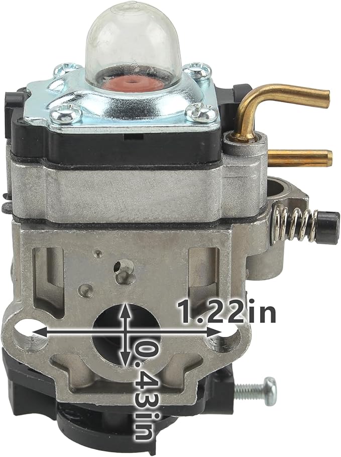 308054121 Carburetor Fits for Ryobi RY25AXB 25cc Gas Jet Fan Blower with Gasket Fuel Line Filter