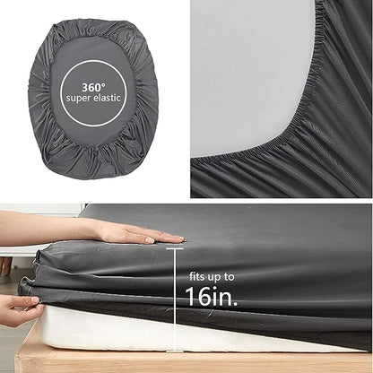 6 Pieces Bed in A Bag Gamer Bedding Set for Boys Kids Adult Gaming Comforters Set,Boys Bed in A Bag Set Full Size Comforter with Fitted Shee Flat Sheet Pillowcase pillowsham,DJT5002Full