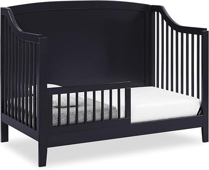Delta Children Campbell 6-in-1 Convertible Crib - Greenguard Gold Certified, Midnight Grey