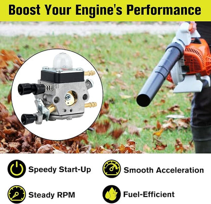 BG55 Carburetor for Stihl BG 55 BG85 BG 85 BG65 SH85 SH55 BG45 SH85C BG55Z BG46 Leaf Blower 42291200606 Zama C1Q-S68G C1Q-S68 Carburetor with filter maintenance kit