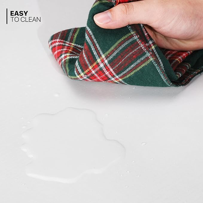 MoNiBloom Computer Desk 55 Inches with A Storage Bag, Student Laptop Writing Desks for Samll Space Home Office, White
