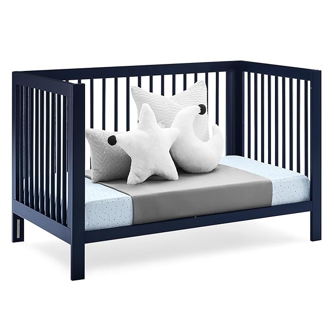 GAP babyGap Charlie 6-in-1 Convertible Crib - Greenguard Gold Certified, Navy
