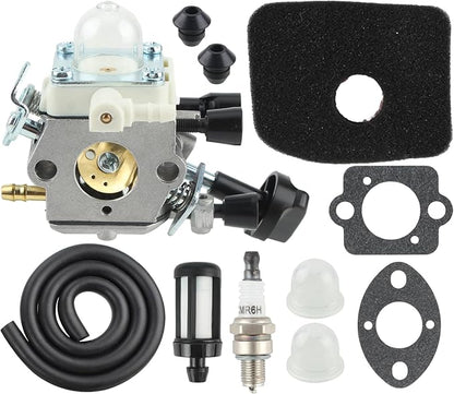 AUTOKAY C1M-S261B Carburetor with Primer Bulb Fuel Filter Air Filter Spark Plug for STIHL SH86 SH86C BG86 BG86CE BG86Z BG86CEZ Blower 4241 120 0616