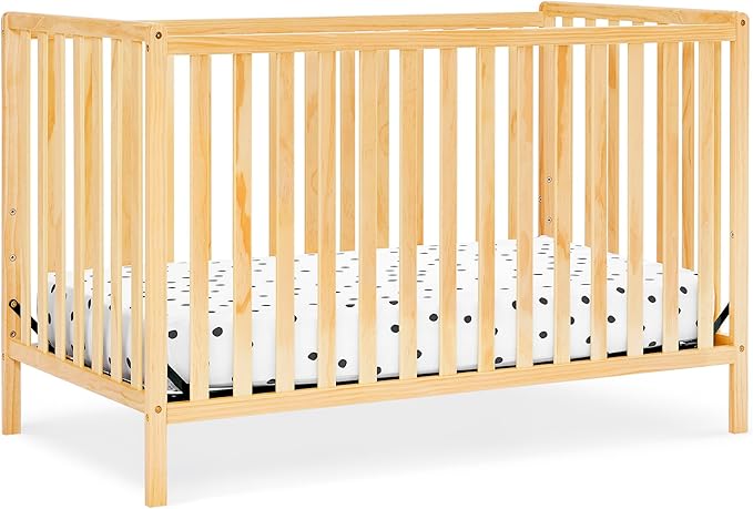 Delta Children Heartland 4-in-1 Convertible Crib, Natural