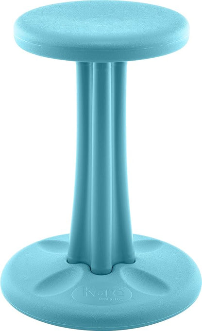 Kore Kids Pre-Teen Wobble Chair - Flexible Seating Stool for Classroom, Home & School, ADD/ADHD - Made in The USA - Age 10-11, Grade 5-6, Pale Blue (18.7in)