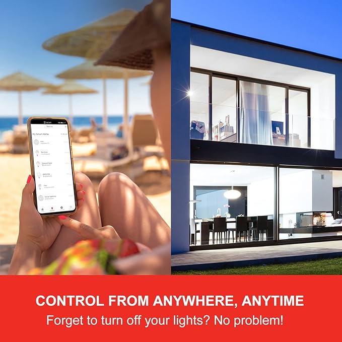 Sengled Zigbee Smart Light Bulbs, Smart Hub Required, Works with SmartThings and Echo with built-in Hub, Voice Control with Alexa and Google Home, Daylight 60W Equivalent A19 Alexa Light Bulb, 10 Pack