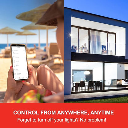 Sengled Zigbee Smart Light Bulbs, Smart Hub Required, Works with SmartThings and Echo with built-in Hub, Voice Control with Alexa and Google Home, Daylight 60W Equivalent A19 Alexa Light Bulb, 10 Pack