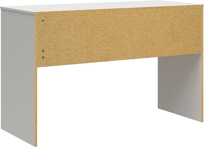 Ameriwood Home The Loft 2 Drawer Desk, White
