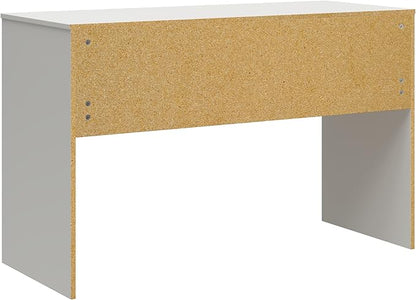 Ameriwood Home The Loft 2 Drawer Desk, White