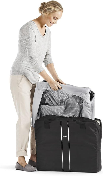 BabyBjörn Travel Crib Light, Silver, One size