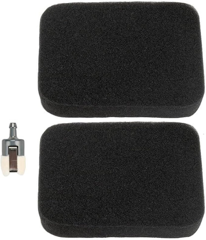 150BT Air Filter for Husqvarna 350BT 150 BT 560BTS 350BF 560BFS Replace 502844401 RedMax EBZ8500 EBZ6500 EBZ5150 EBZ5100 EBZ5100RH EBZ6500RH EBZ5100Q EBZ5150RH Backpack Blower with Fuel Filter