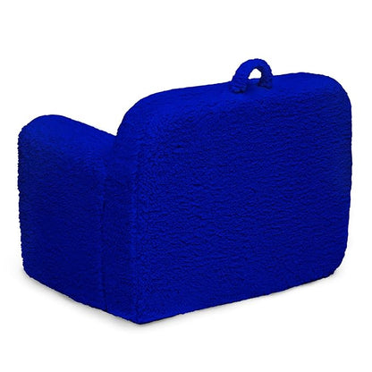 Delta Children Cozee Sherpa Chair, Royal Blue