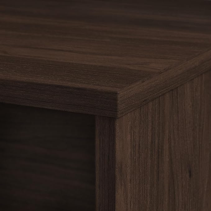 Bush Business Furniture 500 Home-Office-desks, 72W x 24D, Black Walnut
