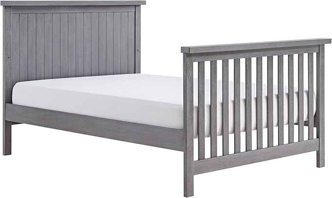 Everlee Crib to Full-Size Bed Conversion Kit, Graystone