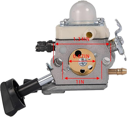 BG86 Carburetor for STIHL SH86 SH86C BG86C BG86CE BG86Z BG86CEZ Leaf Blower Replace Zama C1M-S261B 4241-120-0623 4241-120-0616 With Stub Spark Arrestor Air Filter Kit