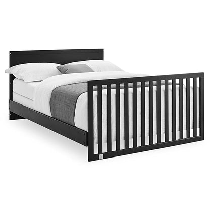 GAP babyGap Oxford 6-in-1 Convertible Crib - Greenguard Gold Certified, Ebony/Natural