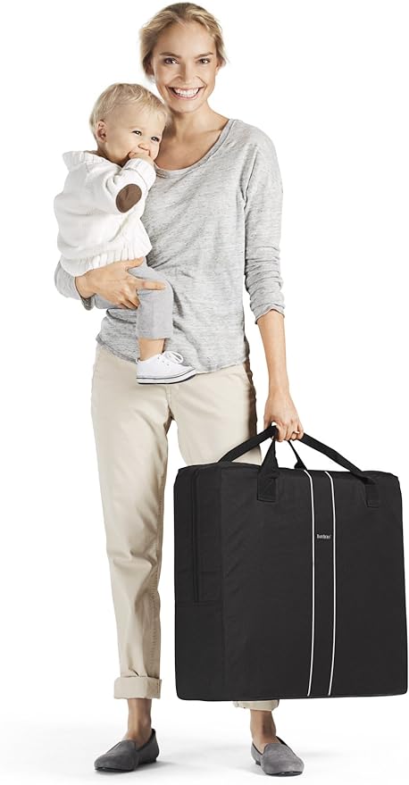 BabyBjörn Travel Crib Light, Silver, One size