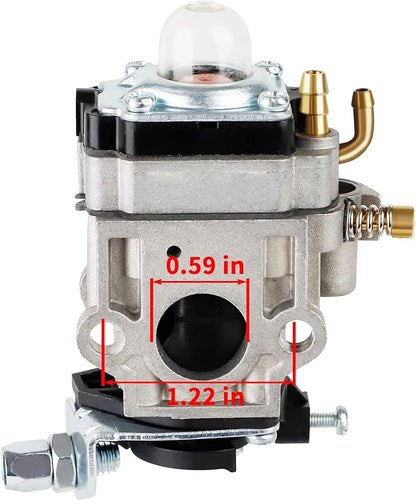 Pro PR46BT Carburetor for Poulan Pro PR46BT PR48BT 46cc 48cc Gas Backpack Blower BP400 BP402 Blower Carburetor for RedMax EB7000 EB7001 EB4300 EB4400 EB4401 Leaf Blower Parts