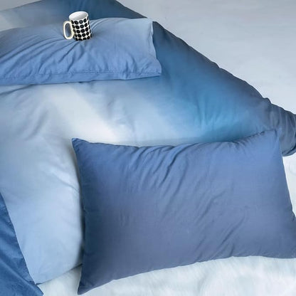 Blue Gradient Comforter Set Cal King Gradient Blue Bedding Comforter Set Multicolor Light Blue Bedding Blanket Quilt Blue Color Comforter Set California King Bed