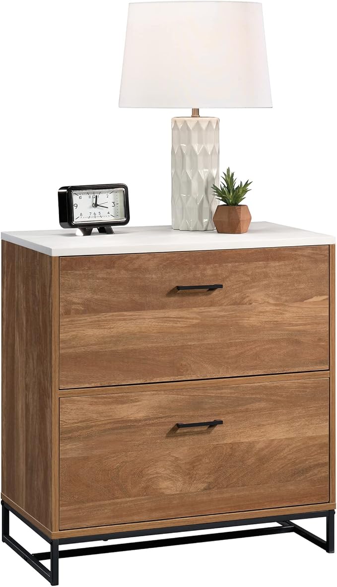 Sauder Tremont Row Lateral File, L: 15.71" x W: 27.95" x H: 29.53", Sindoori Mango