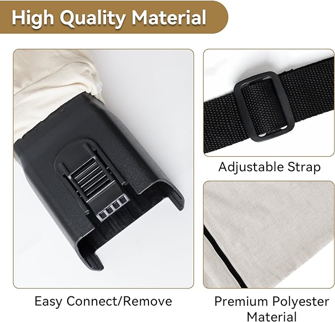 127-7040 Leaf Blower Vacuum Bag Compatible with Toro 51574 51592 51593 51602 51609 51581 51558 - Metal Bottom Zip Debris Collection Vac Bag Replaces 137-2336 108-8994 - 1 Pack